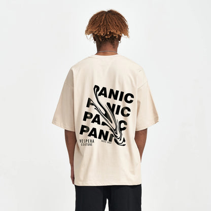 "Panic" Faded Tee